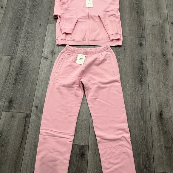 khy Women's Pink Hooded Jacket & Jogger Set - Picture 6 of 7